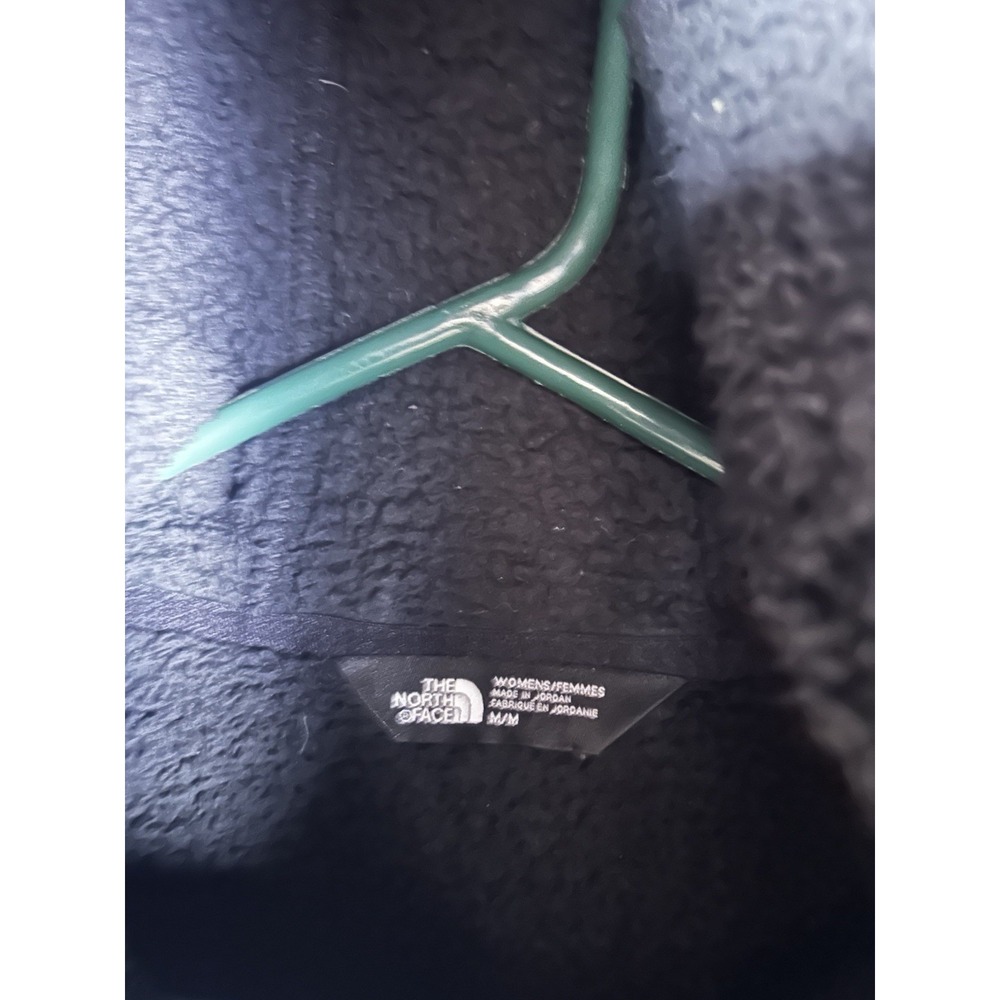 THE NORTH FACE Campshire Sherpa Fleece 1/4 Zip black JACKET COAT sz M - Picture 2 of 6